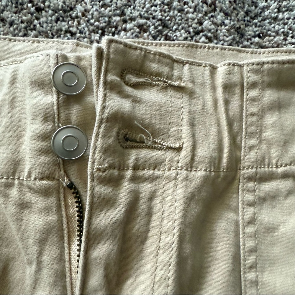 NWT NEW Altar’d State Cargo Mini Skirt (beige, tan, size US Small S khaki $64 - Picture 4 of 11